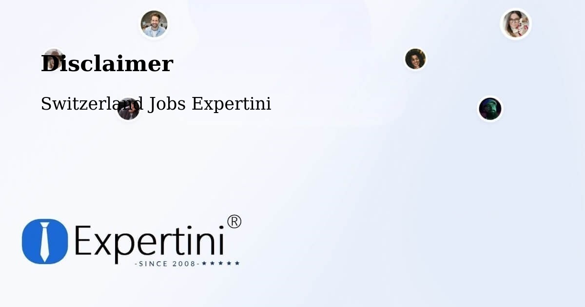 Disclaimer – Muri - Switzerland Jobs Expertini